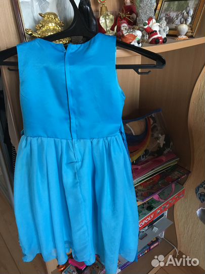 Шикарное платье для ваших принцесс рост 130