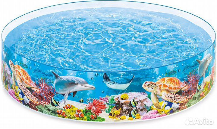 Каркасный бассейн детский intex