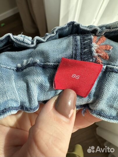 Джинсы для девочки 86