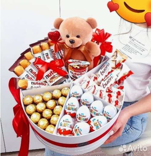 Медведь киндер набор подарки игрушка шар