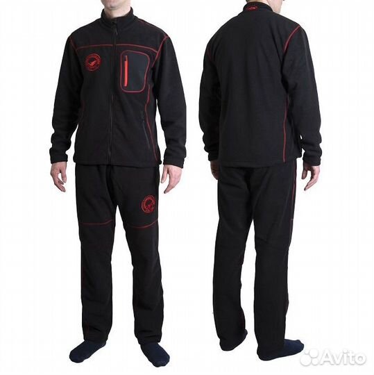 Комплект флисовый Alaskan Royal Fish XS черный