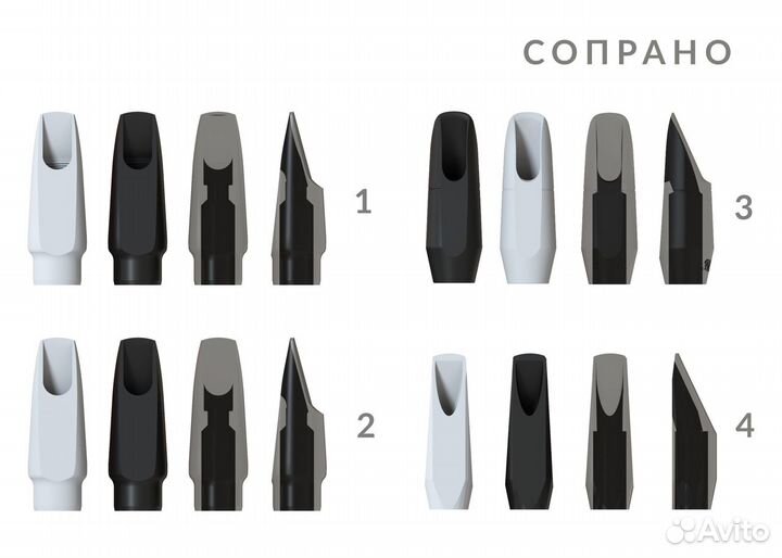 Мундштуки для саксофона