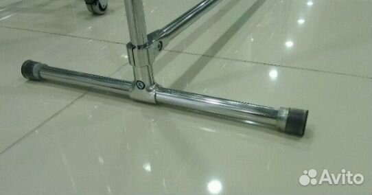 Труба джокер мебельная 25 мм хромированная 3 м