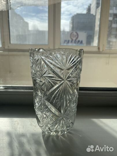 Ваза хрустальная СССР
