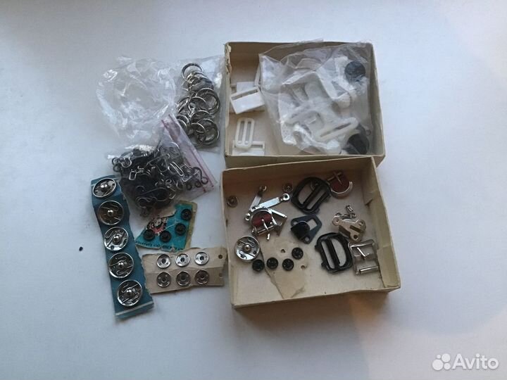 Пуговицы и аксессуары для шитья. СССР