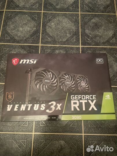 Видеокарта MSI nvidia GeForce RTX3090