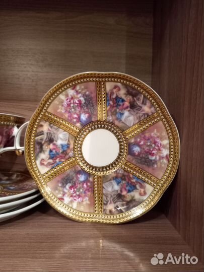 Чайные пары,тонкий фарфор