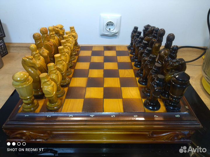 Шахматы деревянные времён СССР