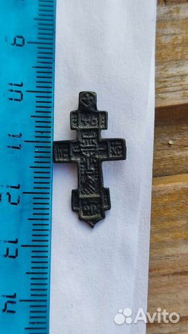 Крест 16 век серебро
