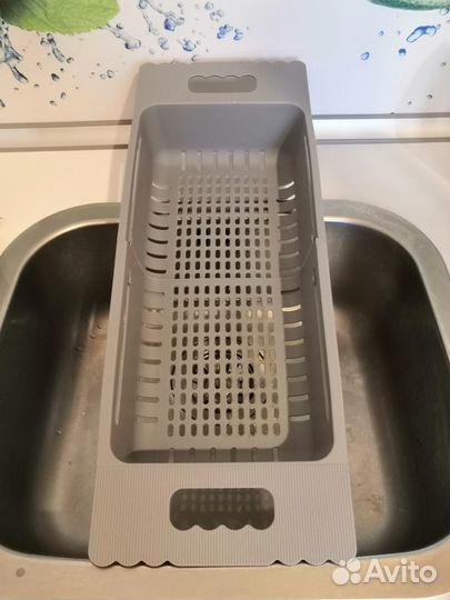 Коландер Лоток Корзина Вставка Раздвижной