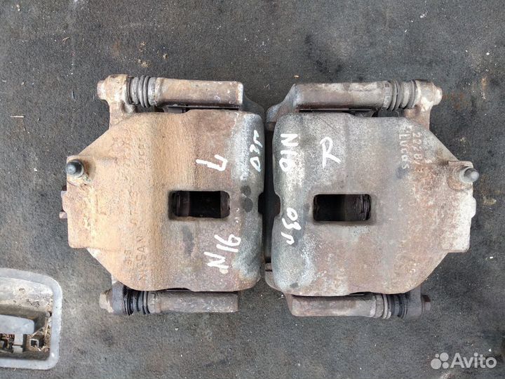 Суппорт тормозной ниссан альмера n16