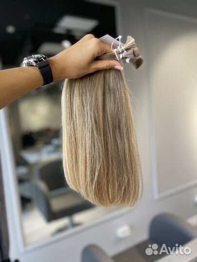 Детские волосы блонд для наращивания