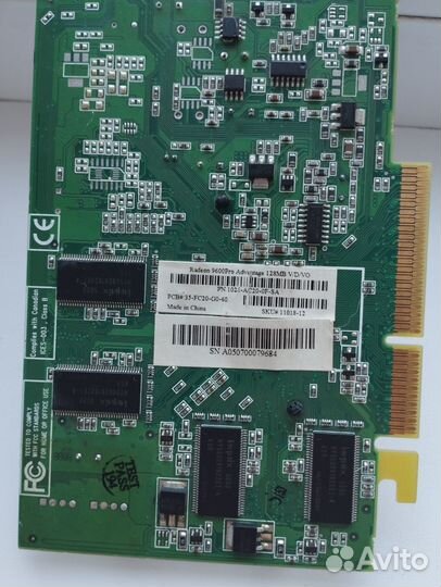 Видеокарта radeon 9600 Pro