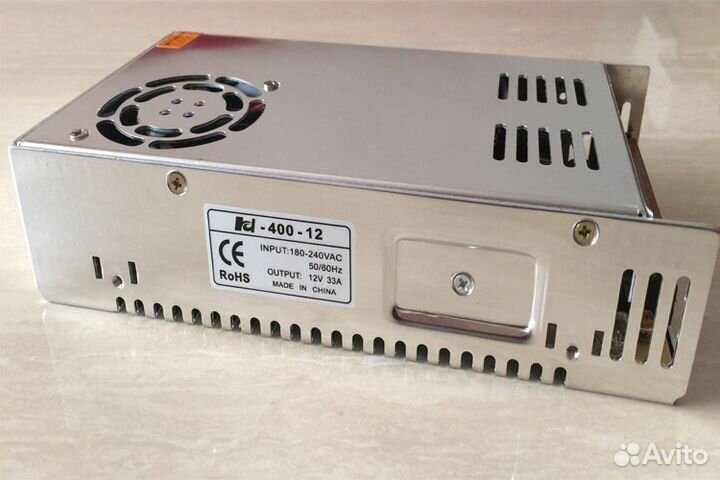 Блок питания 12В 180-500Вт для светодиодной ленты