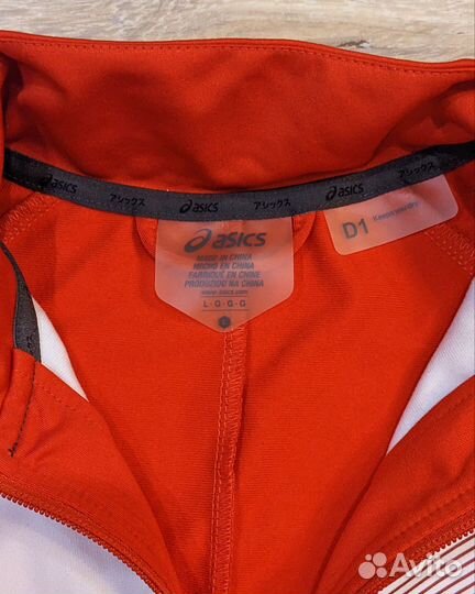 Кофта asics (L) спортивная одежда оригинал