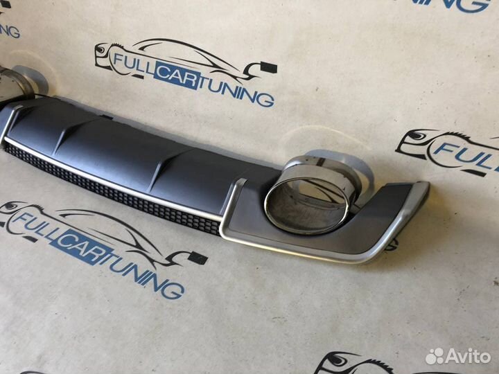 Audi A3 8v диффузор юбка бампера RS в сборе