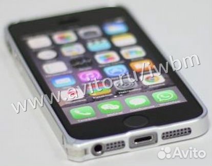 Бампер металлический для iPhone 5/5s