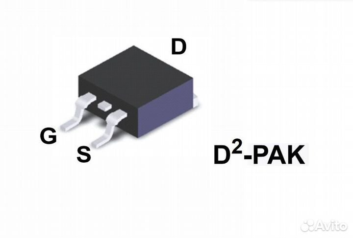 Микросхема FCB20N60 N-Channel mosfet 650V 20A D2P