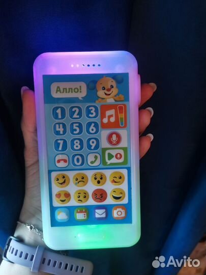 Телефон ученого щенка