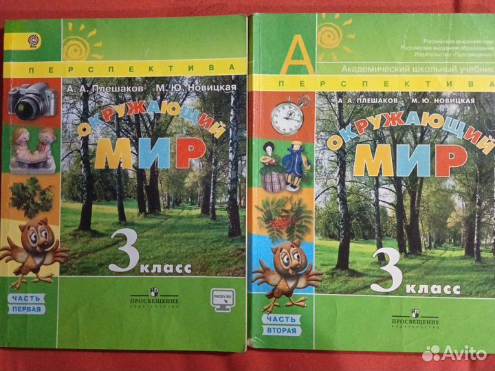Учебник по окружающему миру 3 класс А.А. Плешаков