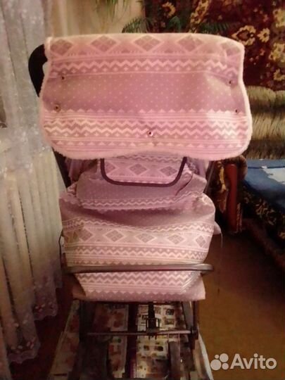 Детские санки коляска