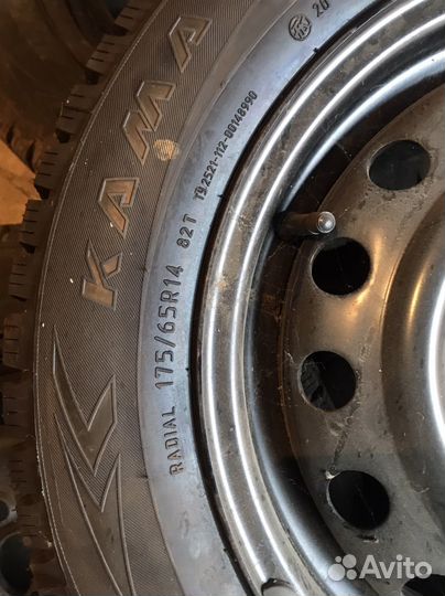 Продам колёса вместе, зима