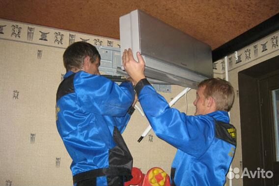 Монтаж сплит систем установка кондиционер Новорос