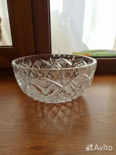 Две Вазы хрустальных СССР