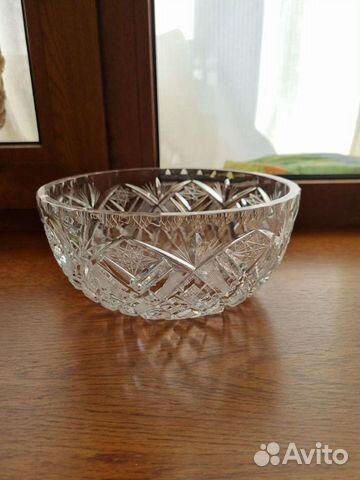 Две Вазы хрустальных СССР