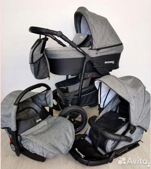 Коляска Verdi Sonic plus 3в1