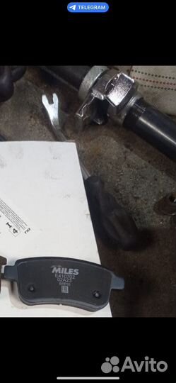 Тормозные колодки renault megane 3