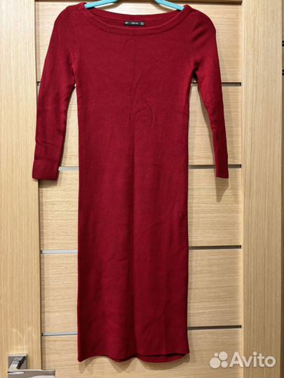 Платье теплое