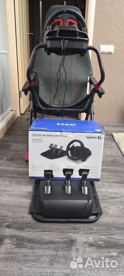Руль logitech Driving Force G923 trueforce