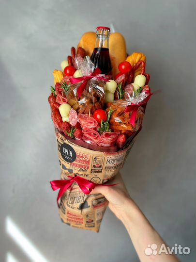 Съедобные букеты для мужчин