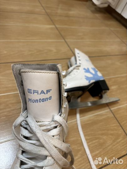 Коньки фигурные graf montana 37 размер