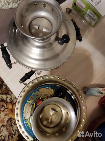 Самовар электрический расписной