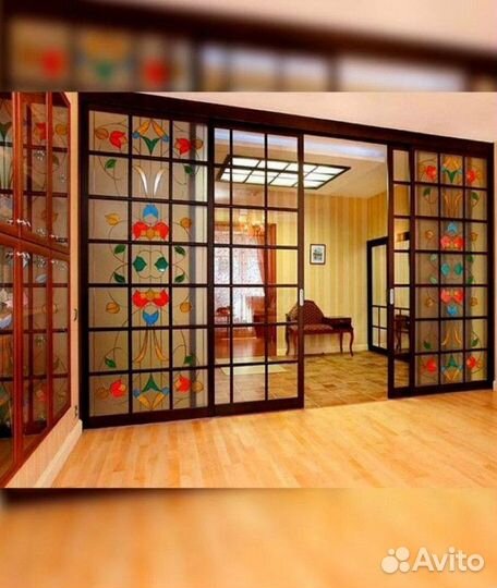 Межкомнатные перегородки. Раздвижные перегородки