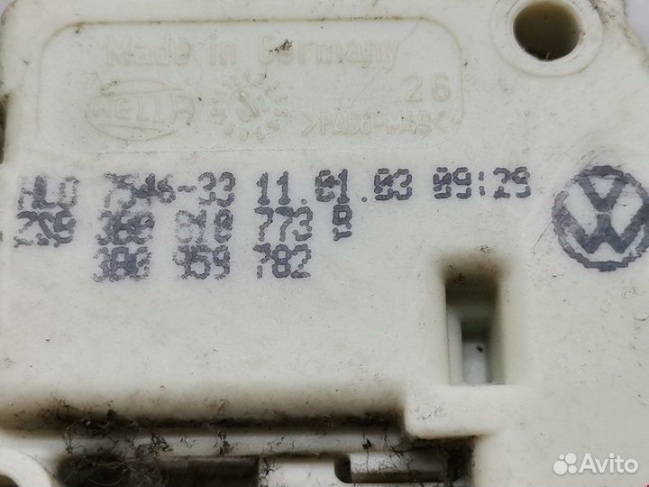 Электропривод (сервопривод) лючка бензобака Volksw