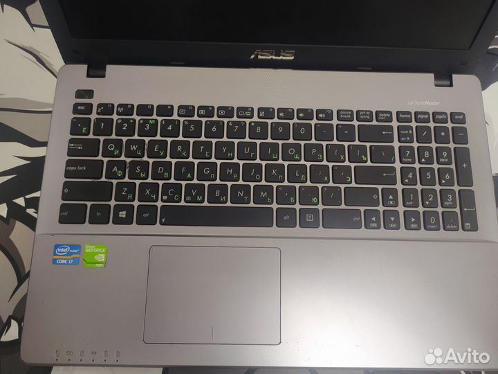 Ноутбук asus X550C i7