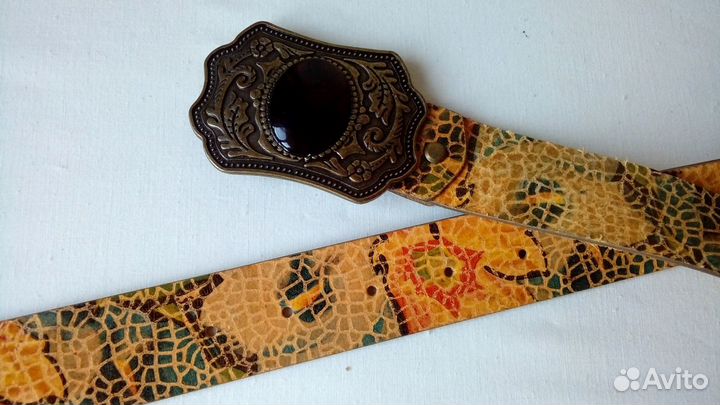 Ремень из натуральной кожи Elemento, Italy