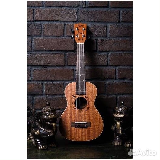 Укулеле концерт Flight DUC323 EQ MAH