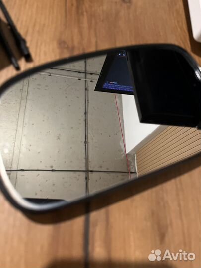 Зеркальный элемент Daewoo Nexia N150, левый