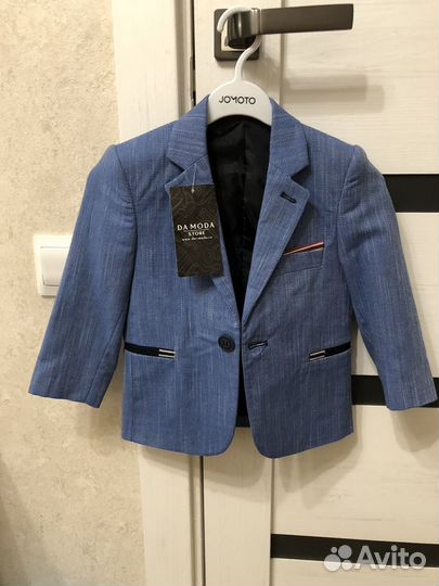 Пиджак на мальчика 2 года