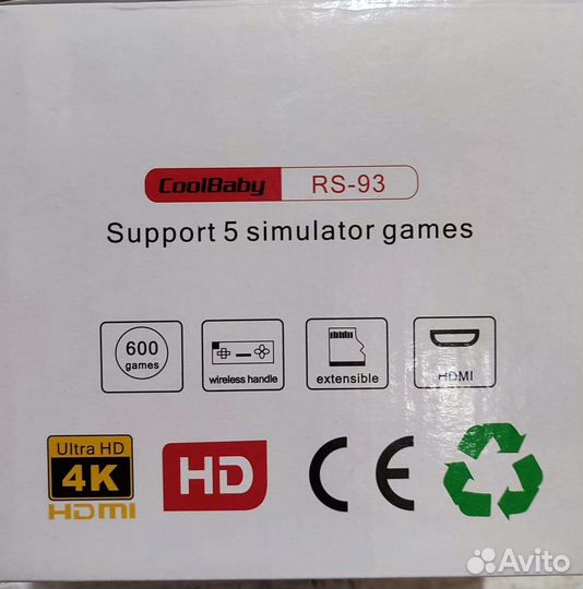 Игровая приставка CoolBaby RS-93 (Сега, Денди)