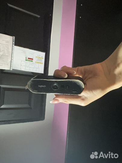 Веб-камера Logitech brio 4к со штативом