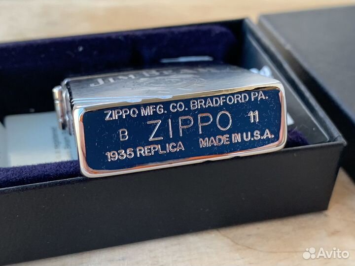 Зажигалка Zippo Jim Beam 1935 Replica Оригинал New