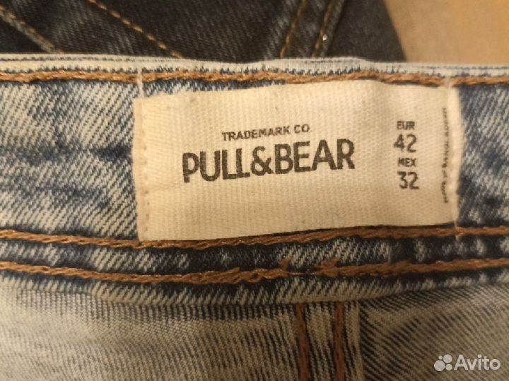 Джинсы pull bear мужские