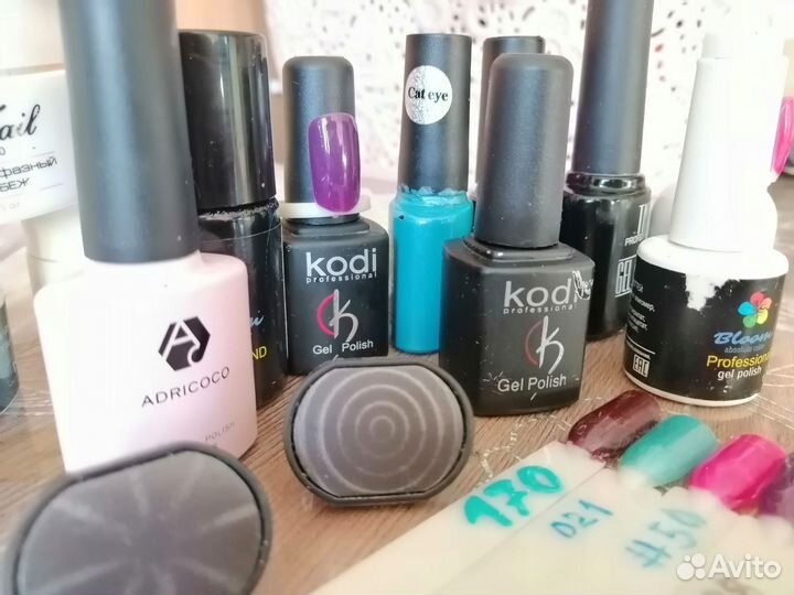 Гель лаки, базы б/у