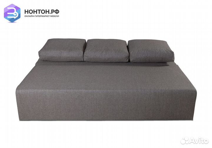 Диван еврокнижка Крит кофейный