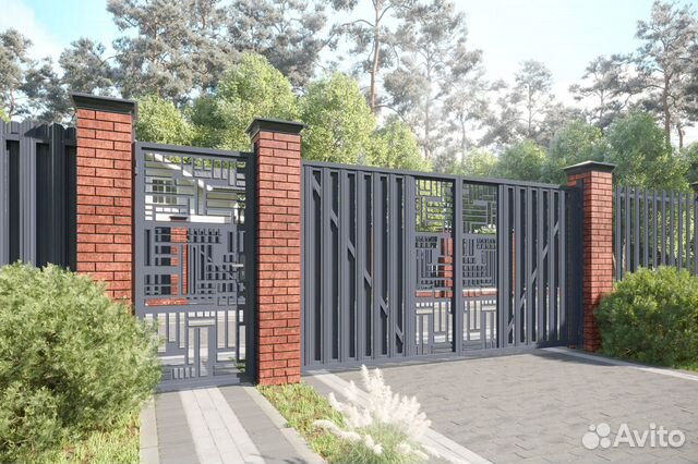 Плазменная резка с чпу для ворот и калиток в Москве | Услуги | Авито